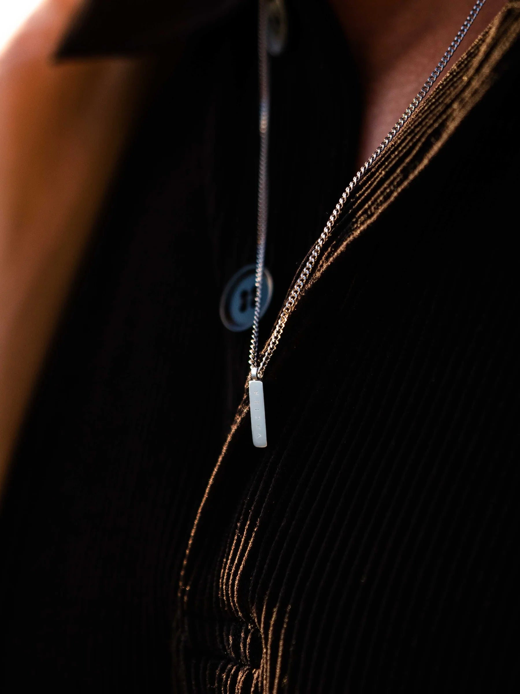 Corrente Masculina em Prata 925 Gravestone