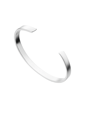 Bracelete Masculino em Prata 925 Liso