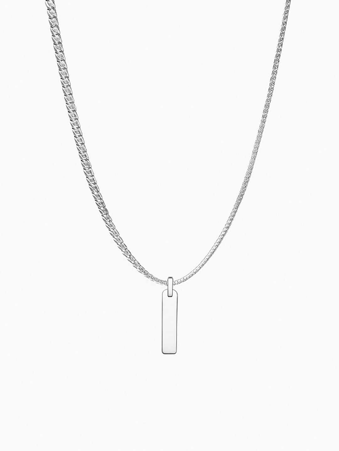 Corrente Masculina em Prata 925 Gravestone