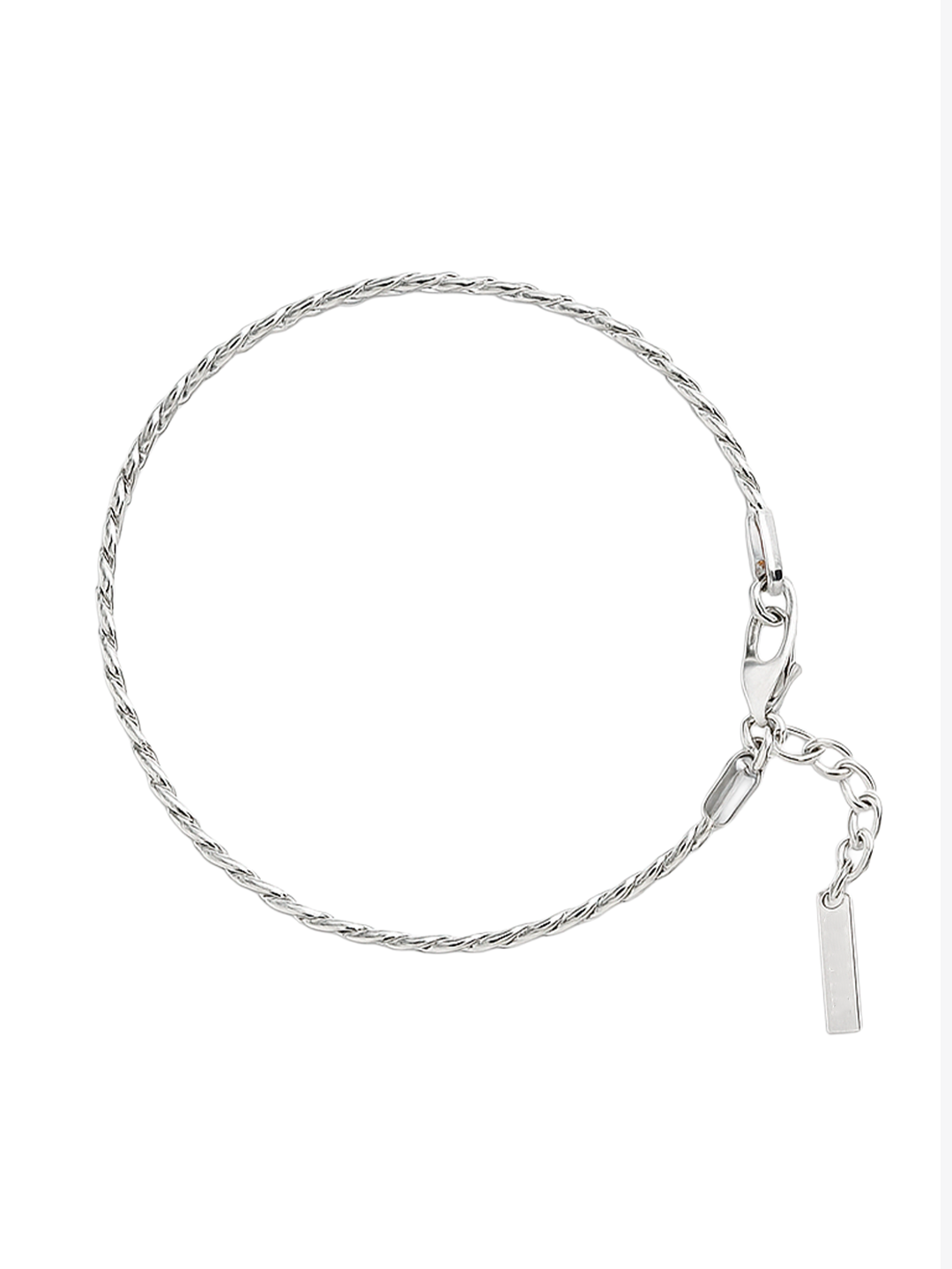Pulseira de Corrente Masculina em Prata 925