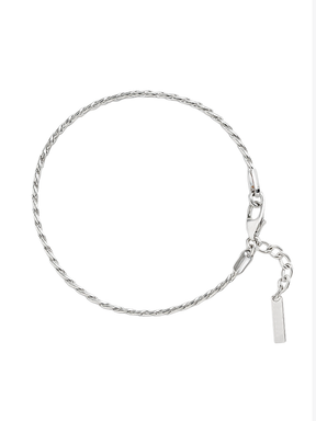Pulseira de Corrente Masculina em Prata 925