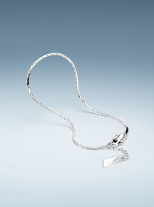 Pulseira de Corrente Masculina em Prata 925